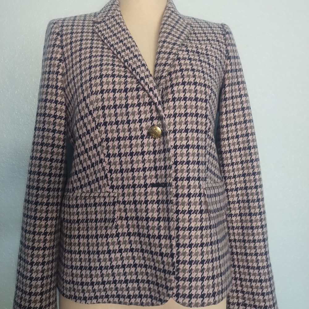 J. Crew wool blend suit jacket